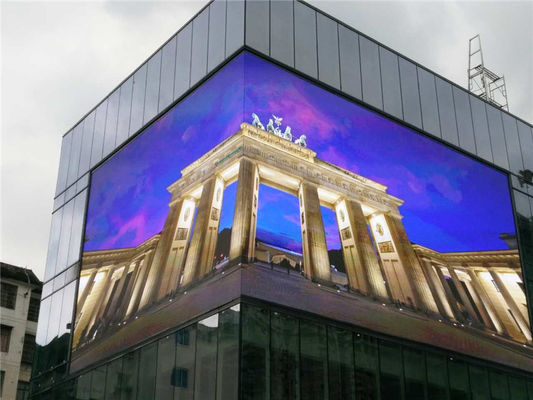 Good price Outdoor P10 led screen video wall smd full color Hanging LED Large Display billboard for large Plaza online