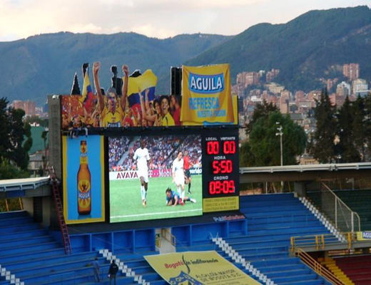 Good price Sport Advertising P8 Outdoor Stadium LED Display Board 60Hz With Timing System online