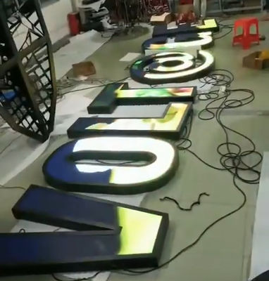 Good price 2022 New customized HD led tv display Shopping Mall advertising capital LETTER screen online