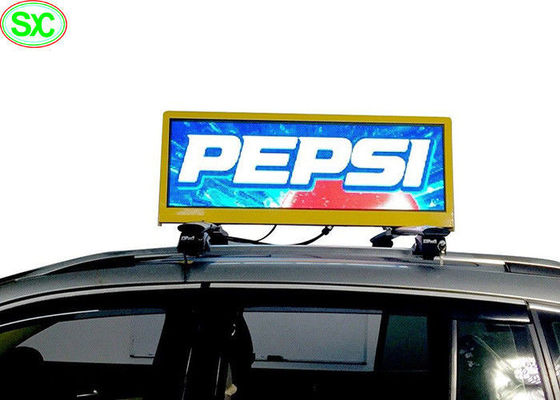 Good price P4 P5 Taxi Top LED Digital Display Full Color 3G 4G WIFI GPS Advertising Billboard online