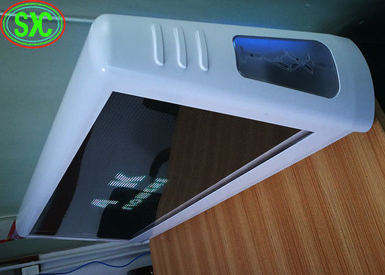 Good price Full Color Taxi Top Led Display , P6 Taxi Roof Advertising Signs Aliminum online