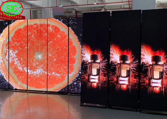Good price Smart Indoor Digital LED Mirror Display HD Advertising Poster Vertical Screen P2.5 online