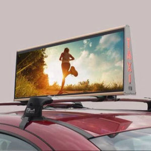 Good price High Resolution P6 Car LED Sign Display RGB 3 In 1 Pixel Configuration online