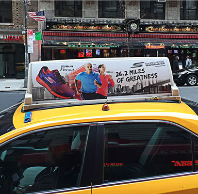 Outdoor Car LED Sign Display with 384*128dot Screen Resolution and Long-Lasting Performance