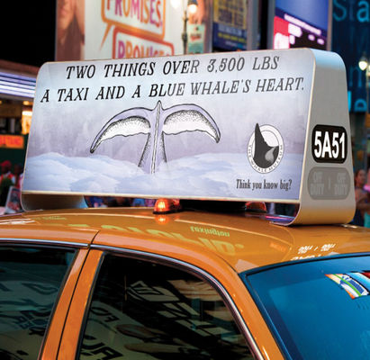 Waterproof Car LED Sign Display Outdoor Full Color Taxi Roof Screen Double Side