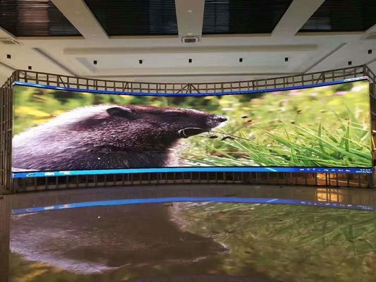 Good price 256*128mm Indoor Full Color LED Display Screen Safety Performance Structure online