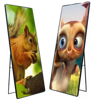 Indoor Full Color SMD Mirror 1000cd/㎡ P2.5 LED Video Poster Screen 640x640mm