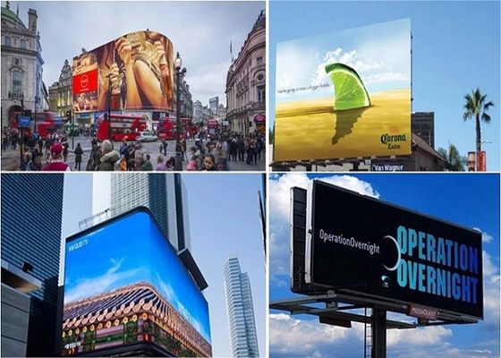 Good price RGB 3 In 1 Full Color Led Display Board , Full Color Led Signs 5000cd/m² Brightness online