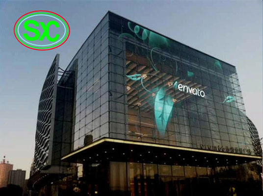 Good price High Transparent LED Grid Screen , CP15.625 Full Color LED Grid Display online