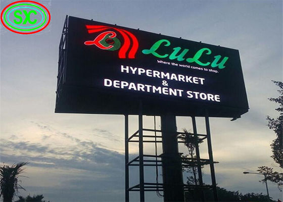 Good price Large Outdoor P10 Full Color Advertising LED Screen Video Display IP67 Waterproof Cabinet online