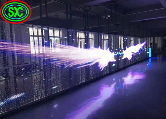 Good price Full Color Indoor SMD1921 Transparent Led Video Wall transparent led screen display transparent led screen online
