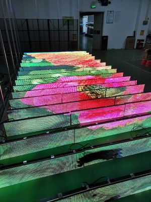 Good price P4 Indoor Interactive Dance Floor , LED Full Color Screen Long Life Span online