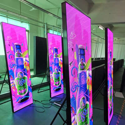 680x2000mm Advertising LED Screens with Vibrant 1R1G1B Color Configuration