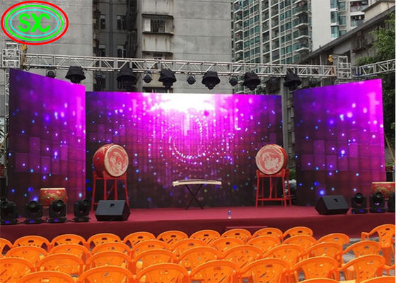 P8 Outdoor Waterproof LED Advertising Display Screen SMD 3535 Full Color