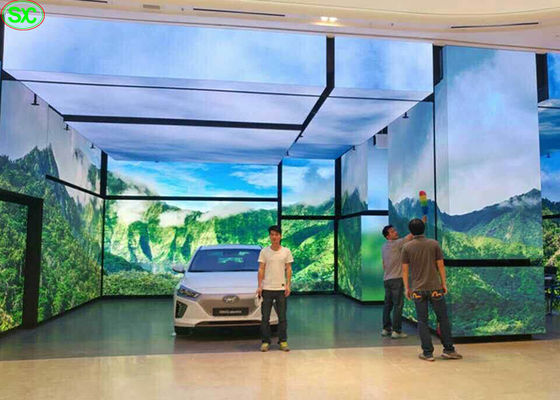 Good price Full Color RGB 3 In 1 P3 Hd Novastar Control Digital Signage Video Wall For Fixed Installation online