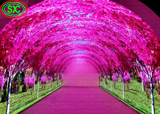 Good price Easy Operation P4 Flexible Led Screen Module Video Display Function IP43 online