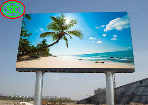 Good price Outdoor Full Color Led Display Advertising Led Billboard P4 with CE ROHS FCC CB Certification online