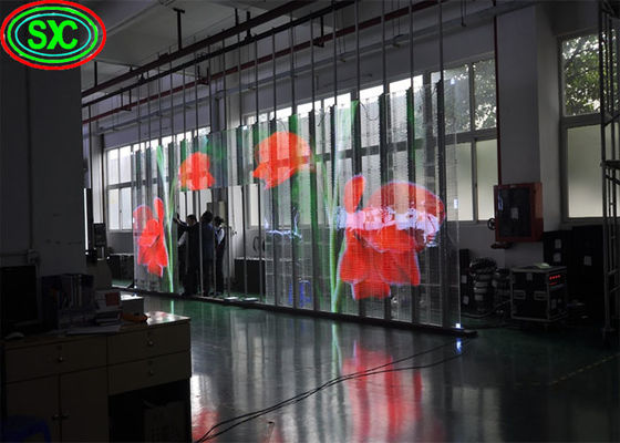 Good price Waterproof Outdoor Rental Screen Video IP65 HD P3.91 Transparent LED Screen online