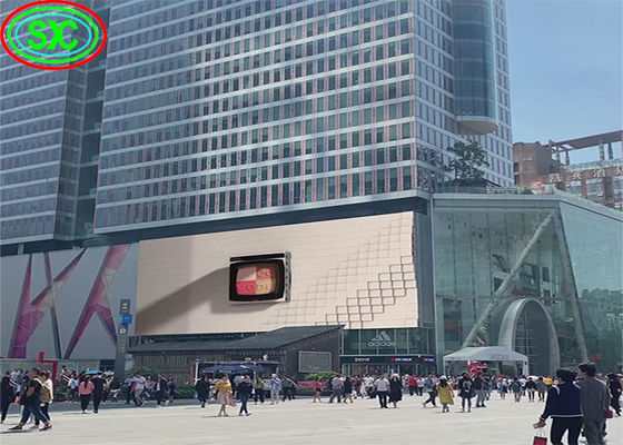 P10 Outdoor LED Display Screen 10mm Pixel Pitch IP65 Waterproof