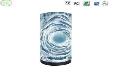 Full color 360 Degree Cylinder LED Display Outdoor Column curve Screen Advertising Billboard