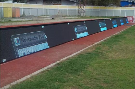 Good price High Quality Outdoor Waterproof Large Football Field Stadium P6 P8 P10 Advertising Banner Perimeter Scoreboard LED Scree online