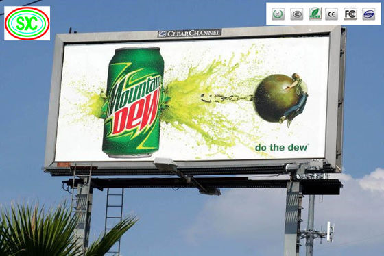 Waterproof SMD P6 Outdoor Full Color LED Billboard 576x576mm IP65 110V/220V