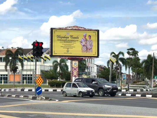 Good price P2 Indoor Full Color LED Billboard Die-Cast Aluminum Billboard Plain Steel Cabinet 128 X 64 Matrix online