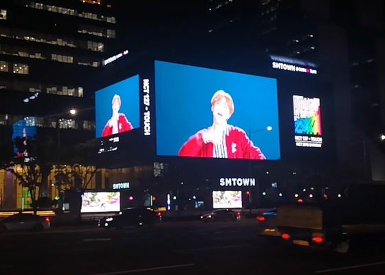 Good price Advertising Full Color Outdoor LED Display P10 , 1R1G1B SMD 3 in 1 online