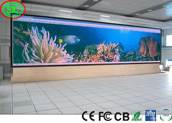 No-Smear HD Audio-Visual P2 P3 256*128mm Indoor Full-Color LED Display full color led display