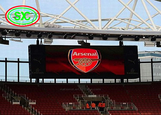 P10 Outdoor Fulll Color Waterproof Stadium LED Display 960x960mm IP65 SMD 3535