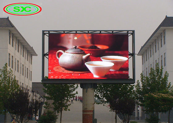 Good price SMD 3535 P10 Outdoor Full Color LED Display320*160mm Module With Power Supply online