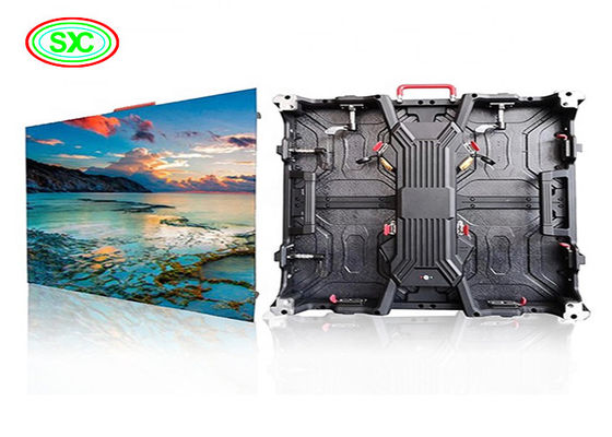 Good price HD P3.91 Indoor Rental LED Display Wall 500x500mm Cabinet 65410/M2 Pixel Density online