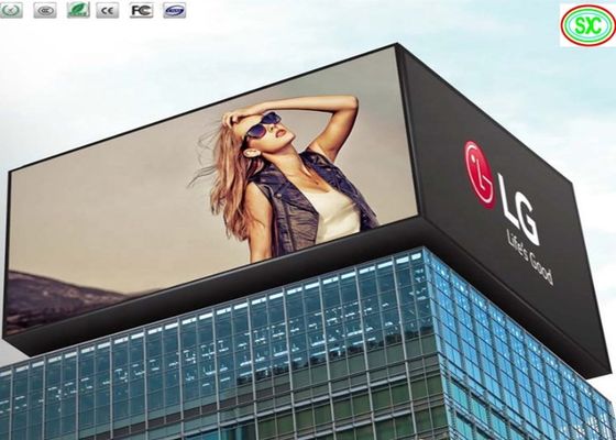 Good price Energy Saving 800W/㎡ P8 Full Color Big Outdoor Waterproof LED Screen Panel online