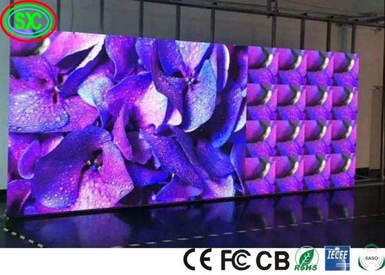 P4.81 p3.91 Full Color LED Screen 500x500mm cabinet  and 3840hz refresh rate flexible curved led screen for rental event