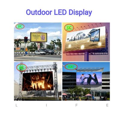 Good price Outdoor P10 full color energy saving led display screen IP65 for advertising online