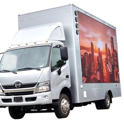 Good price Outdoor Waterproof LED Advertising Truck Display P6 High Brightness Epistar Chip online