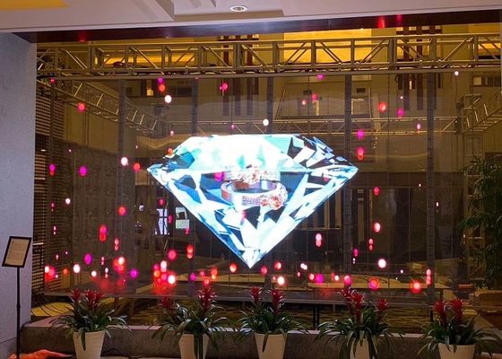 Good price SMD2121 Waterproof Transparent LED Display for Eye-Catching Outdoor Advertising online