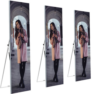 Indoor Full Color SMD Mirror 1000cd/㎡ P2.5 LED Video Poster Screen 640x640mm