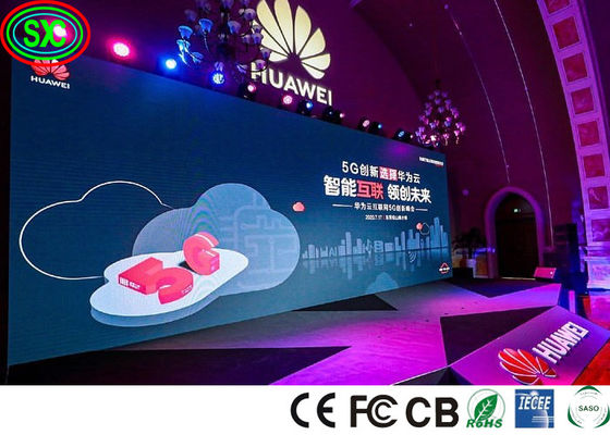 Full Color 25W 1000CD/M2 P3.91 P4.81 Stage LED Screens stage background led screen