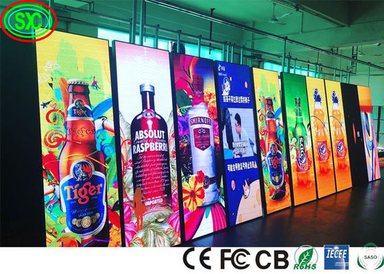 P2 P2.5 1200cd/sqm 122880pixels LED Poster Screen SMD2121