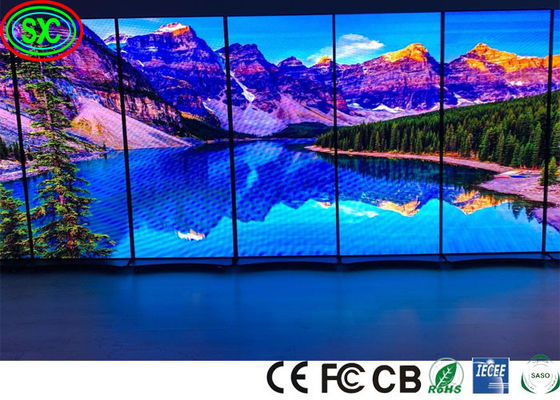 Wifi 4G SMD2121 P2.5 Mirror Poster Led Panel 1800cd/m2