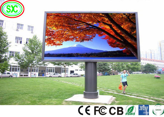 Good price Outdoor Full Color Led Screen Display High Brightness over 7200cd P8 P10 Advertising Led Billboard online