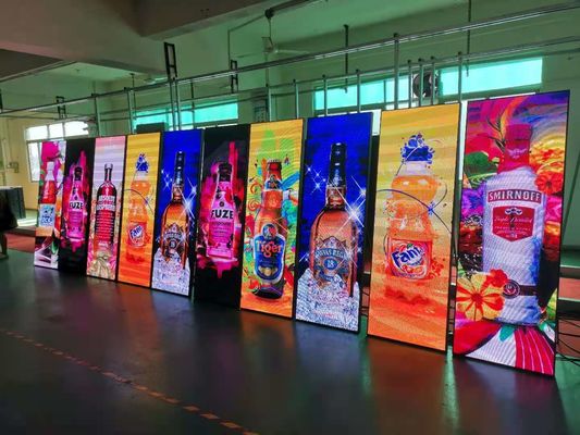 1R1G1B WIFI 4G LED Poster Display For Advertising