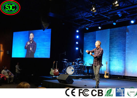 IP34 Stage Concert Backstage P3.9 Led Video Panel Wall Wide Viewing Angle stage led screen