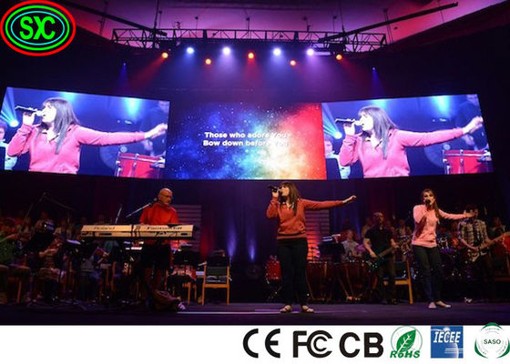 Good price P3.91mm 64x64dots Rental 500x500 Stage SMD Led Video Wall online