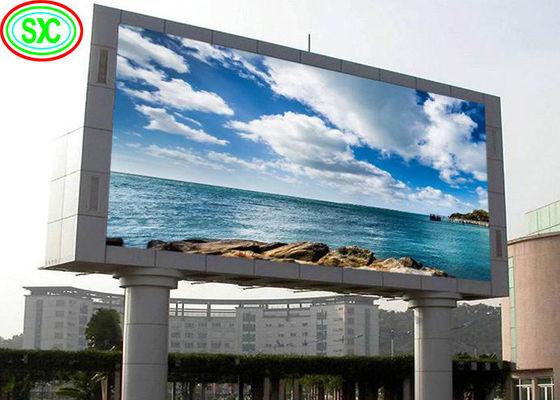 Waterproof Advertising Outdoor Full Color LED Display Screen Fixed Installation with CE ROHS FCC CB SASO