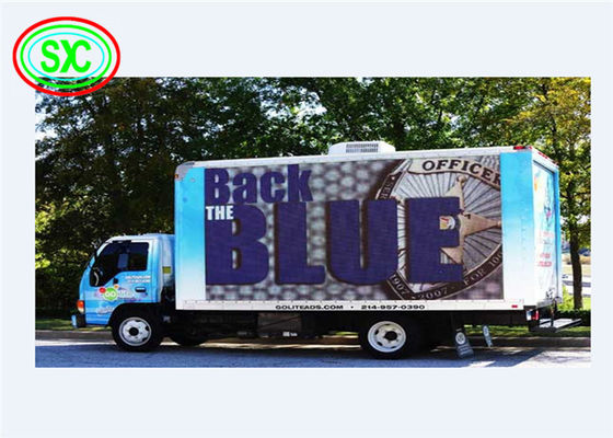Good price Outdoor Waterproof LED Advertising Truck Display P6 High Brightness Epistar Chip online