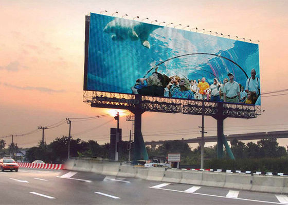 Good price High Brightness Outdoor Waterproof Advertising P10 Full Color LED Display Screen online