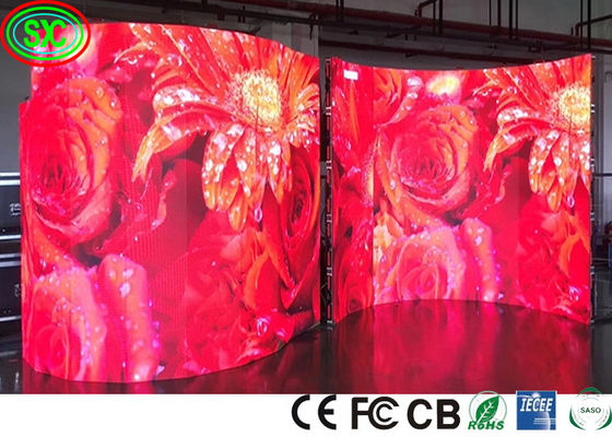 Good price SMD1921 P3.91 Outdoor Rental LED Screen Curved 4000nits online