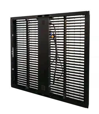 Good price 75% Transparency P3.91 Glass LED Curtain Wifi Poster SMD3528 online